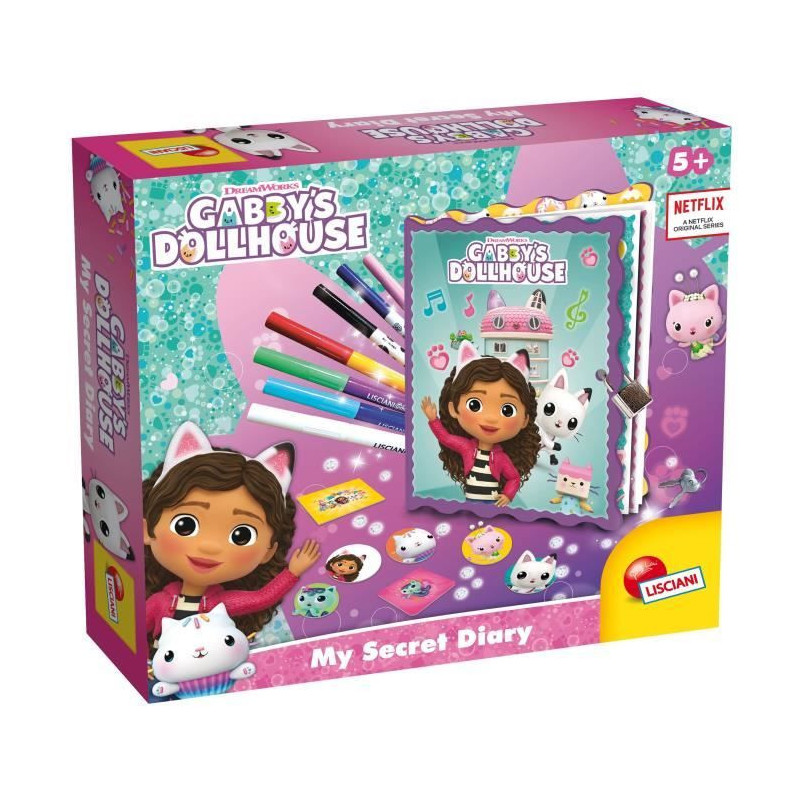 Secret Diary with Fluorescent Pens - LISCIANI - Keep your secrets safe