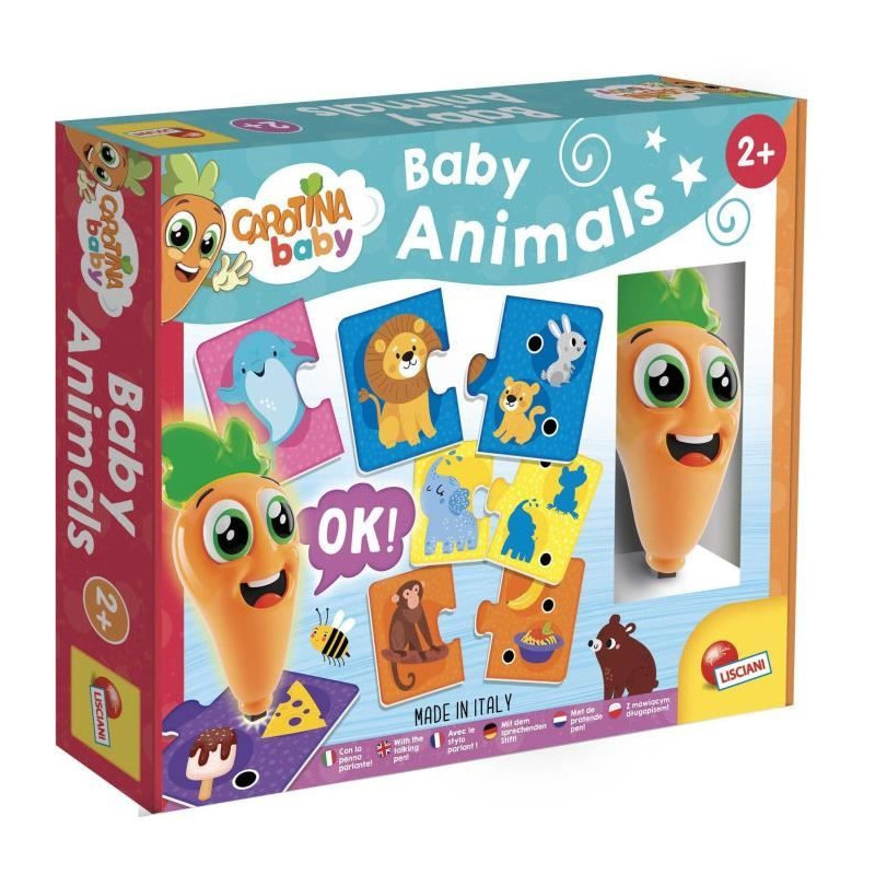 Talking Pen - CAROTINA BABY - Animal Learning, Interactive Pen