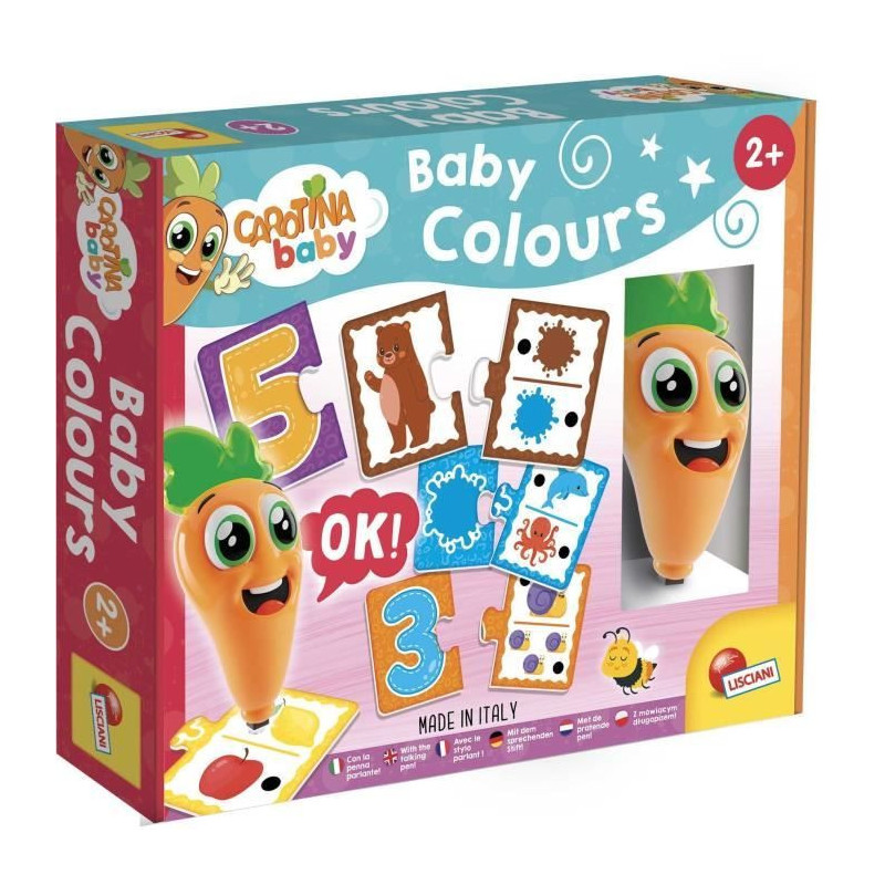 Talking Pen - CAROTINA BABY - Learning Colors, Interactive Pen