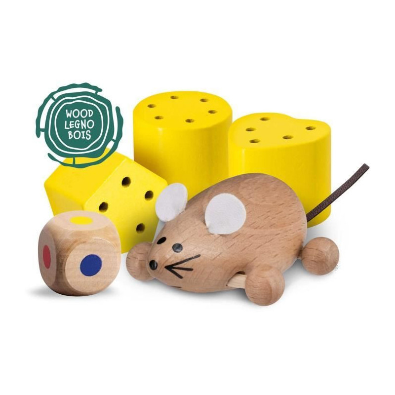 The Mouse House - Montessori Game - MONTESSORI WOOD - Mouse House, Ass