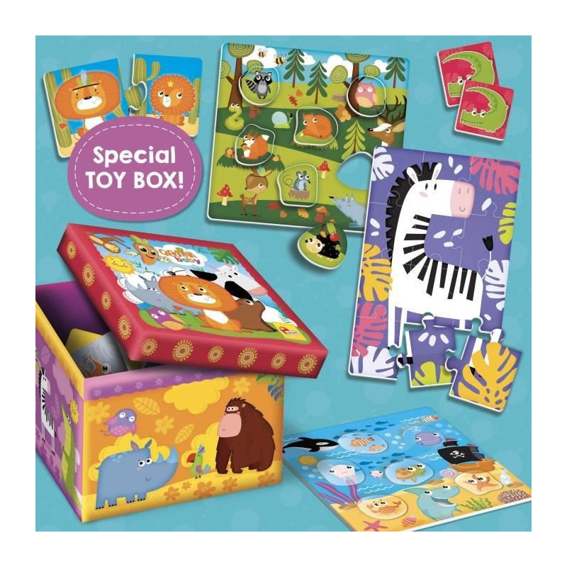 Super Box - CAROTINA BABY - Educational games, Giant format