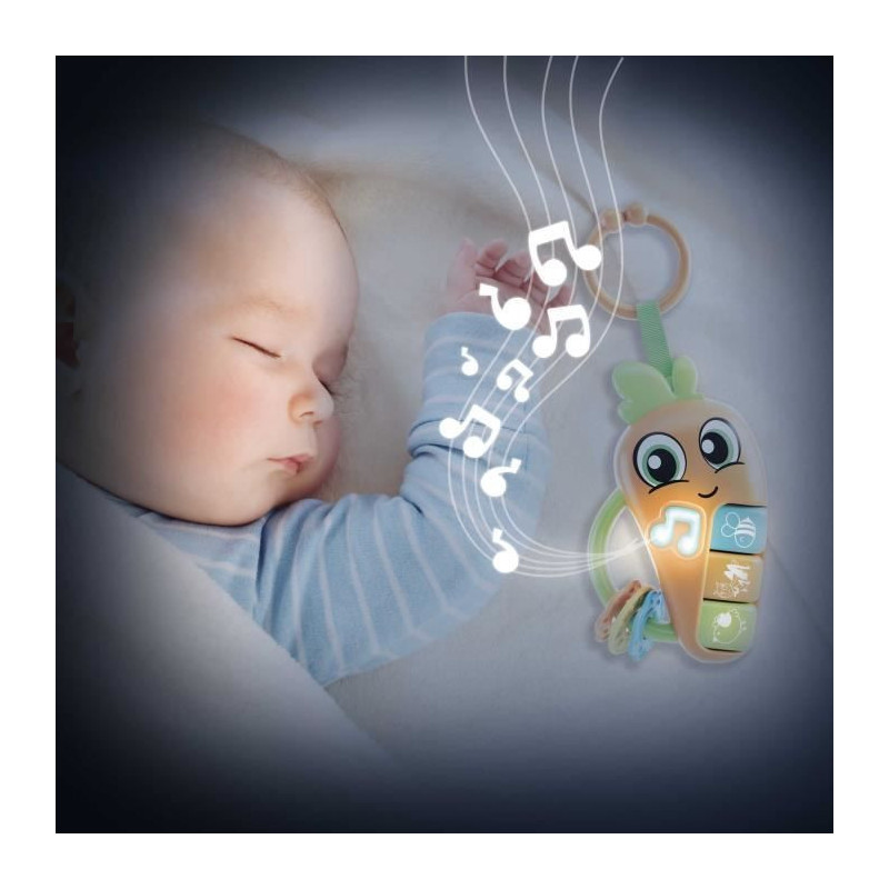 Carrot - Electronic Rattle - CAROTINA BABY - Melodies and Animal Sound