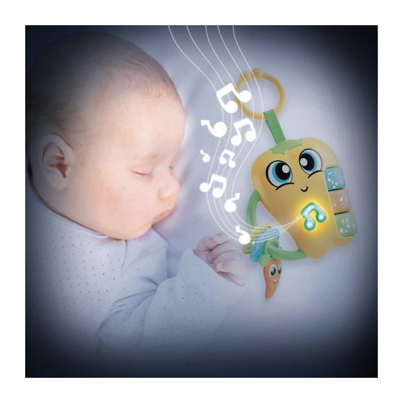 Pepper - Electronic Rattle - CAROTINA BABY - Happy Sounds and Melodies