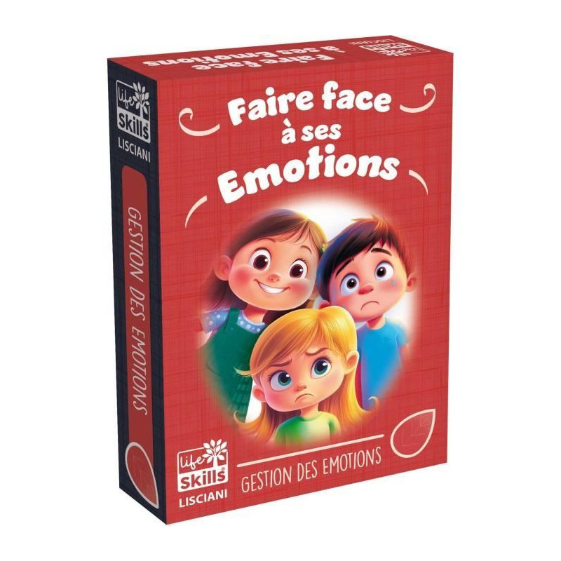 Emotion Management Card Game - Educational Game - LIFE SKILLS - Illust