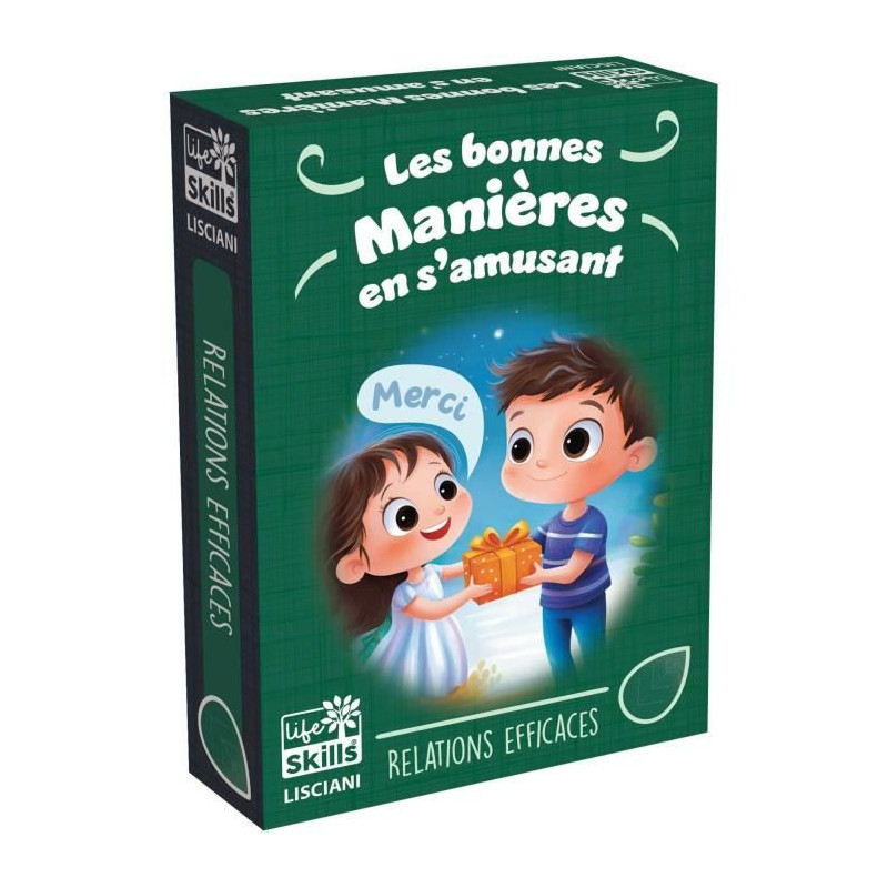 Good Manners Card Game - Educational Game - LIFE SKILLS - Illustrated