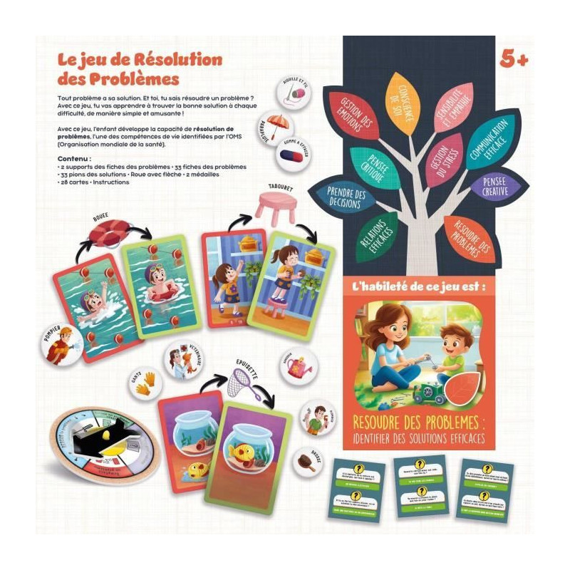 Problem Solving - Board Game - LIFE SKILLS - Illustrated Board