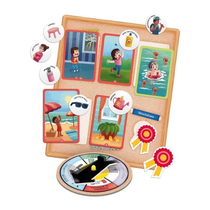 Problem Solving - Board Game - LIFE SKILLS - Illustrated Board