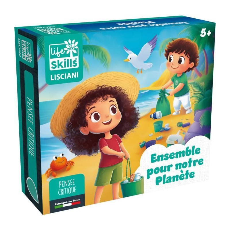 Together for the Planet - Board Game - LIFE SKILLS - Illustrated Board