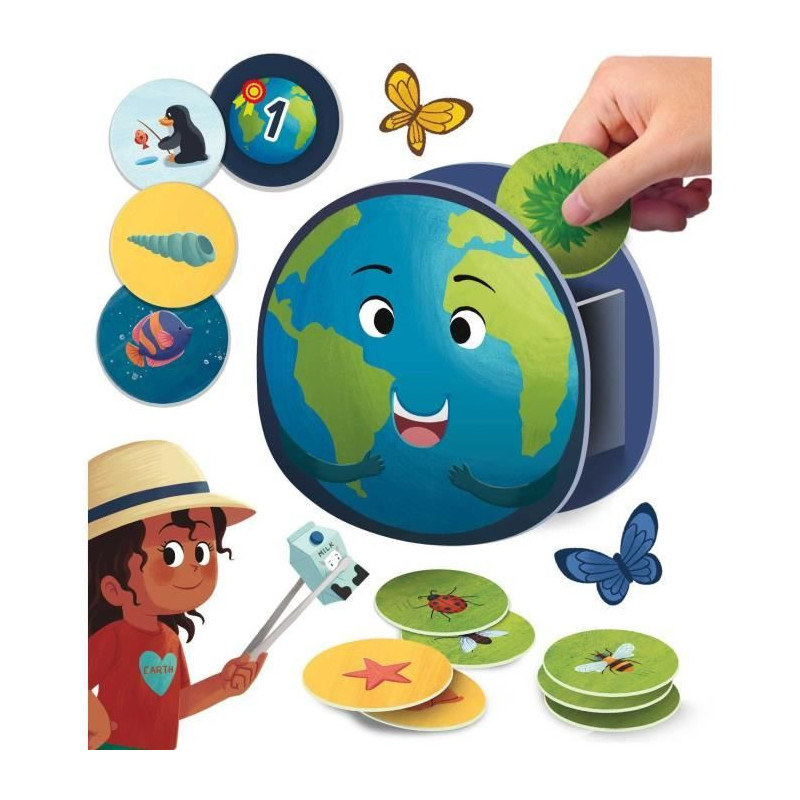 Together for the Planet - Board Game - LIFE SKILLS - Illustrated Board