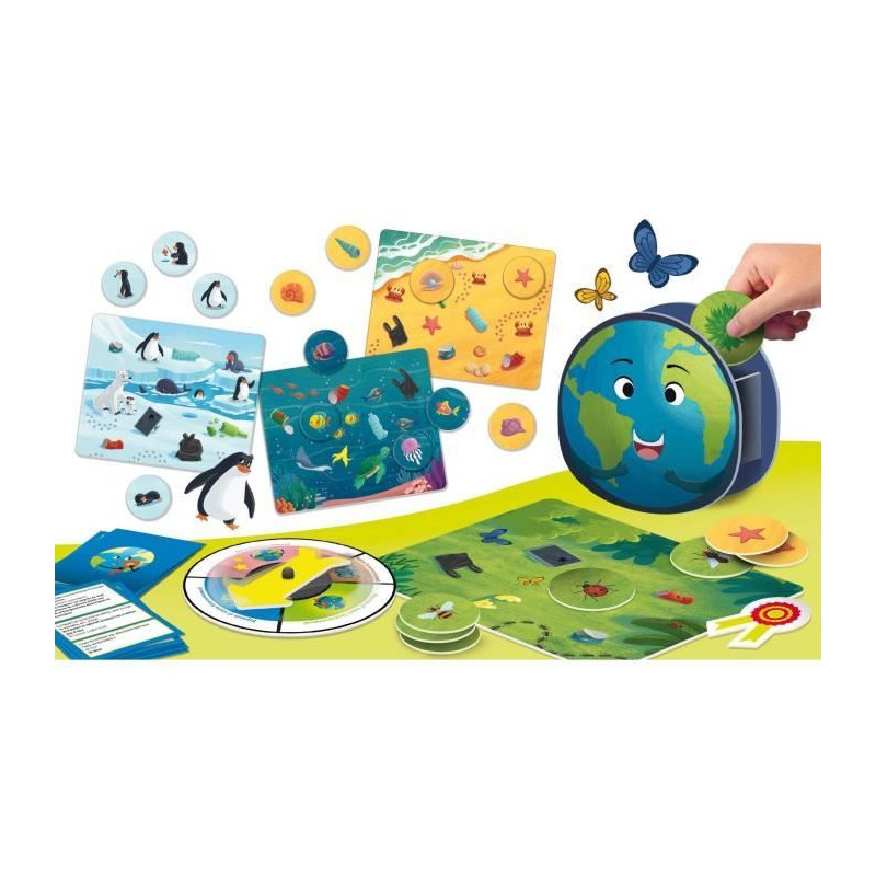 Together for the Planet - Board Game - LIFE SKILLS - Illustrated Board