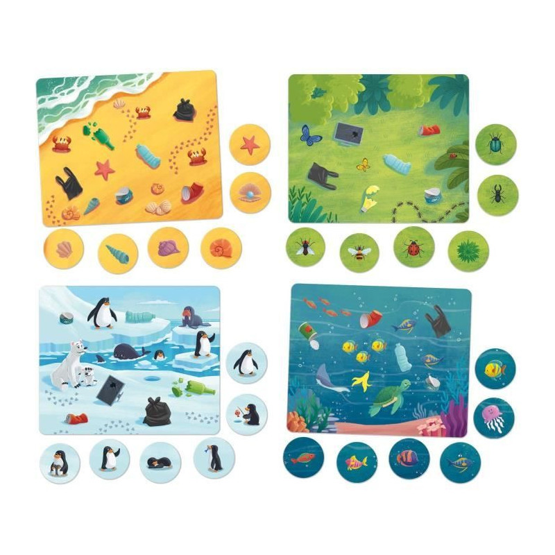 Together for the Planet - Board Game - LIFE SKILLS - Illustrated Board
