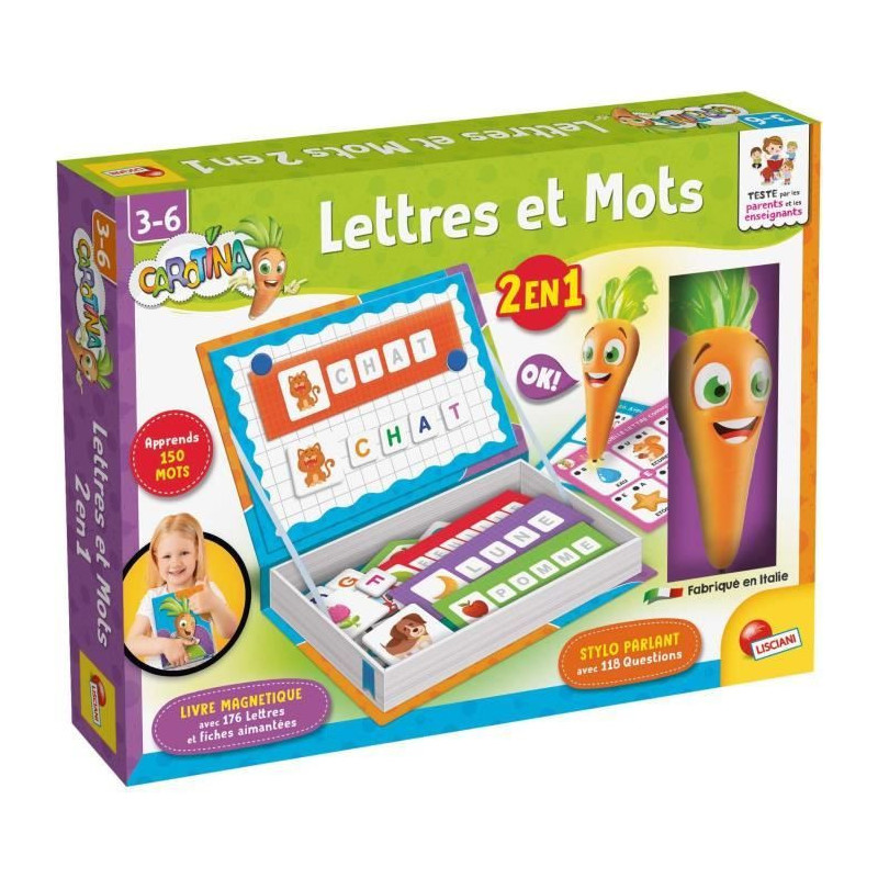 Talking pen and magnetic toys - CAROTINA - Playful learning