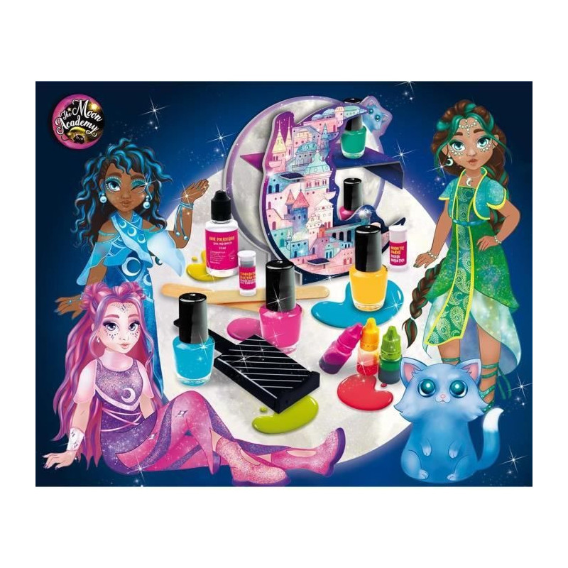 Nail Art - Creative Leisure Kit - THE MOON ACADEMY - Components for Na