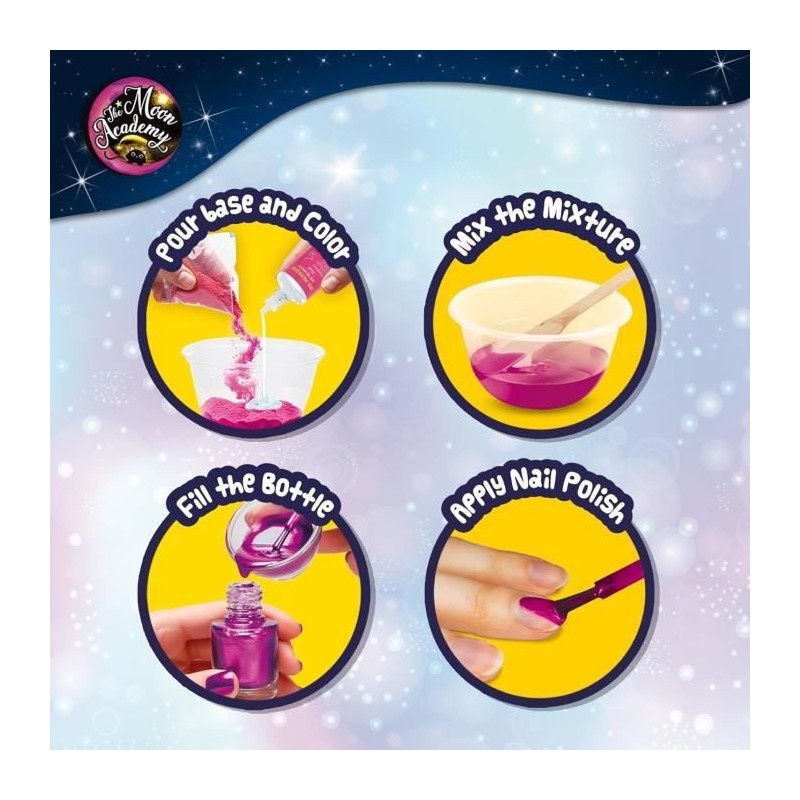 Nail Art - Creative Leisure Kit - THE MOON ACADEMY - Components for Na