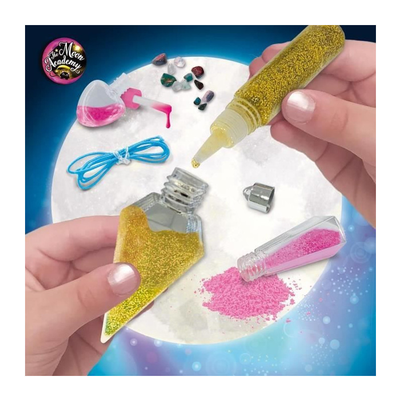 Magic Crystals - Creative Kit - THE MOON ACADEMY - Glitter, Stones and
