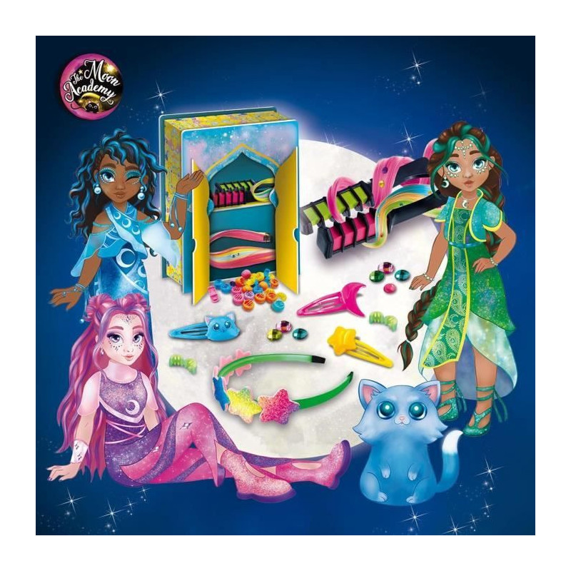Hairdressing - Creative Leisure Kit - THE MOON ACADEMY - Various Acces