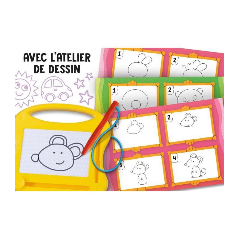 Alphabet - Mini magic slate - CAROTINA - Alphabet learning