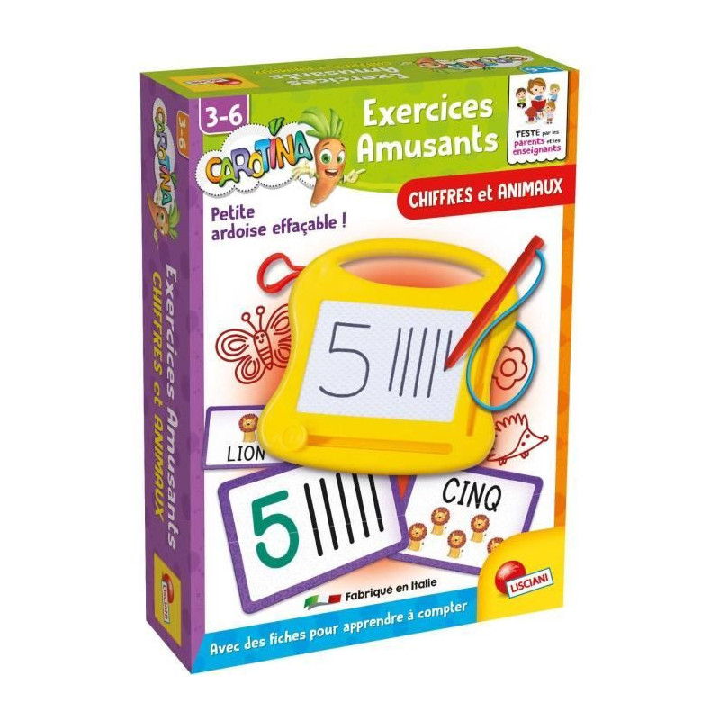 Calculations - Mini magic slate - CAROTINA - Learning numbers