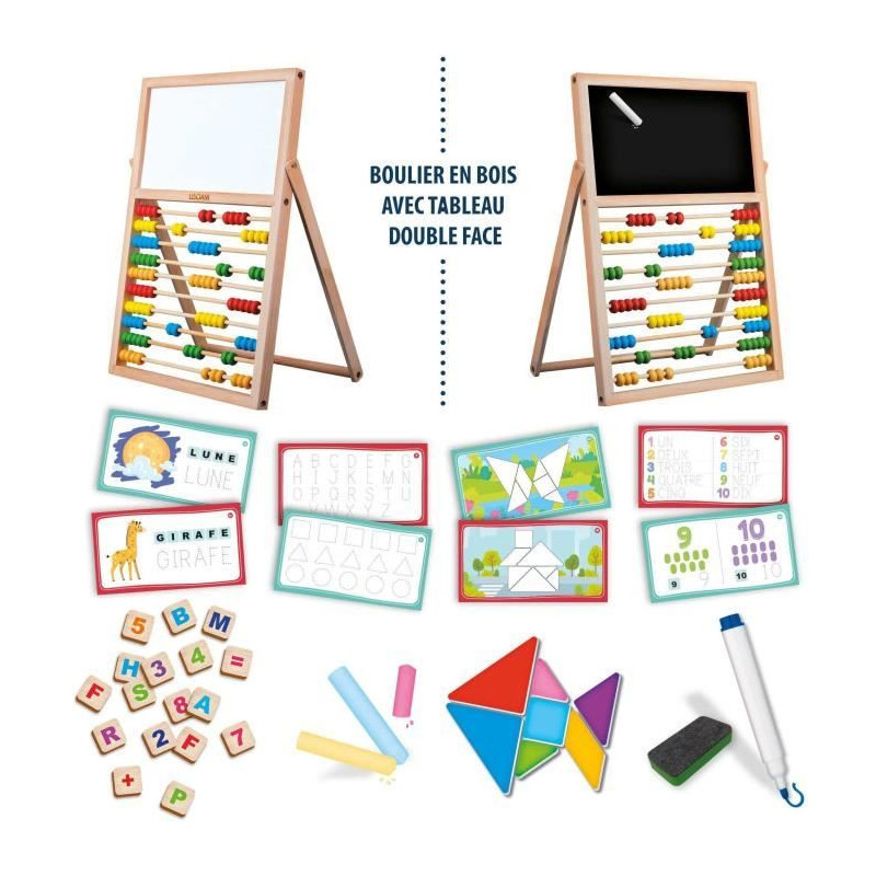 My First Skills Easel - Montessori Game - MONTESSORI - Double-Sided Bo
