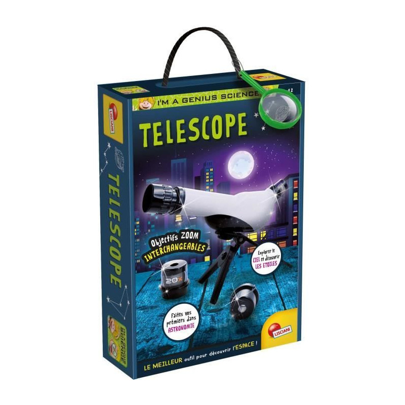Telescope + Tripod - Scientific Telescope - I'M A GENIUS - Nature Obse