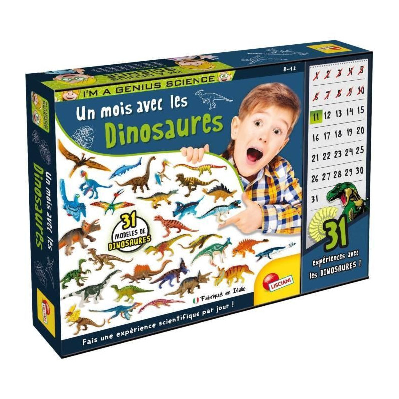 A Month with Dinosaurs - Science Kit - I'M A GENIUS - 31 Dinosaurs
