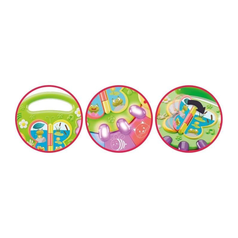 Animals - Mini educational table - CAROTINA BABY - Discovery of animal