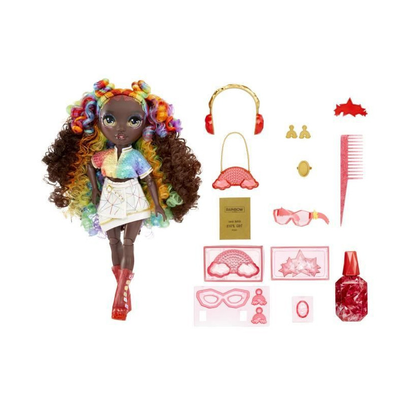 Rainbow High Crystal Mannequin Doll 27 cm - Iris Bow