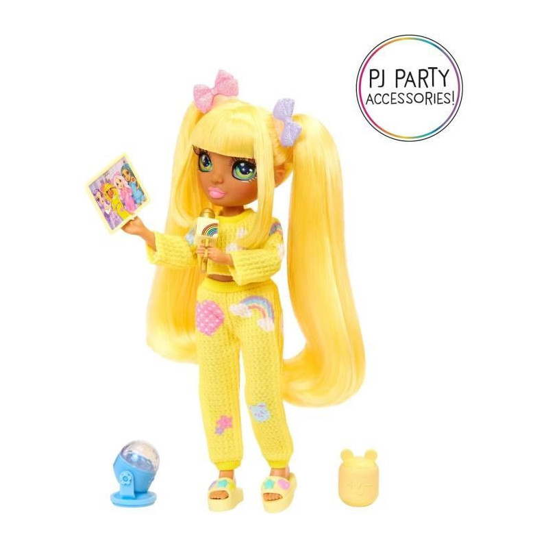 Junior High Pajama Party - 22 cm articulated fashion doll - Sunny (Yel