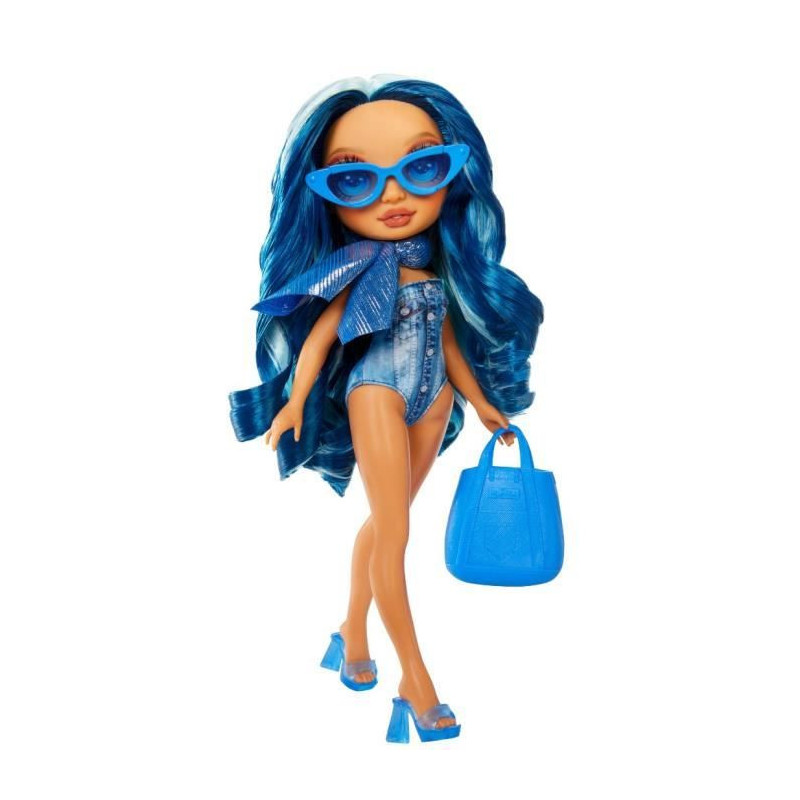 Rainbow High Swim & Style - Jointed fashion doll 27 cm - Skyler (Blue)