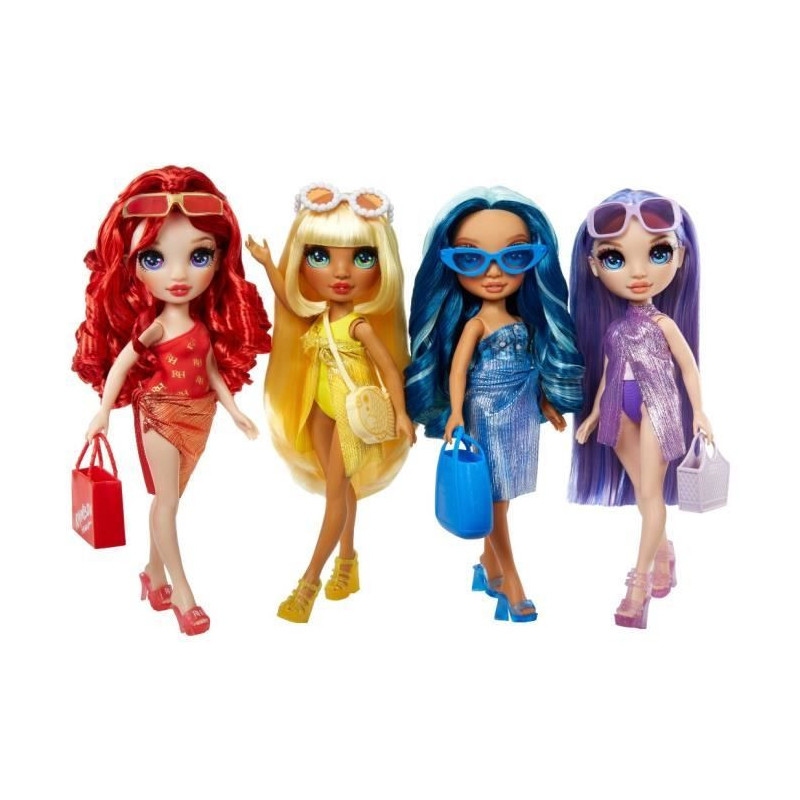 Rainbow High Swim & Style - Jointed fashion doll 27 cm - Skyler (Blue)