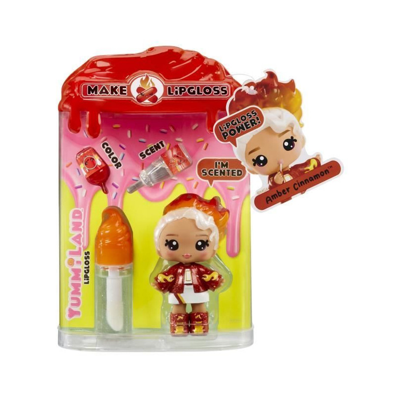 Yummiland Doll + Gloss - Cinnamon - Amber