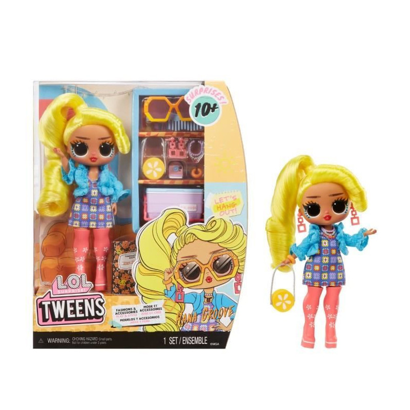 LOL Surprise Tweens - 24 cm articulated fashion doll - Hana Groove - 2