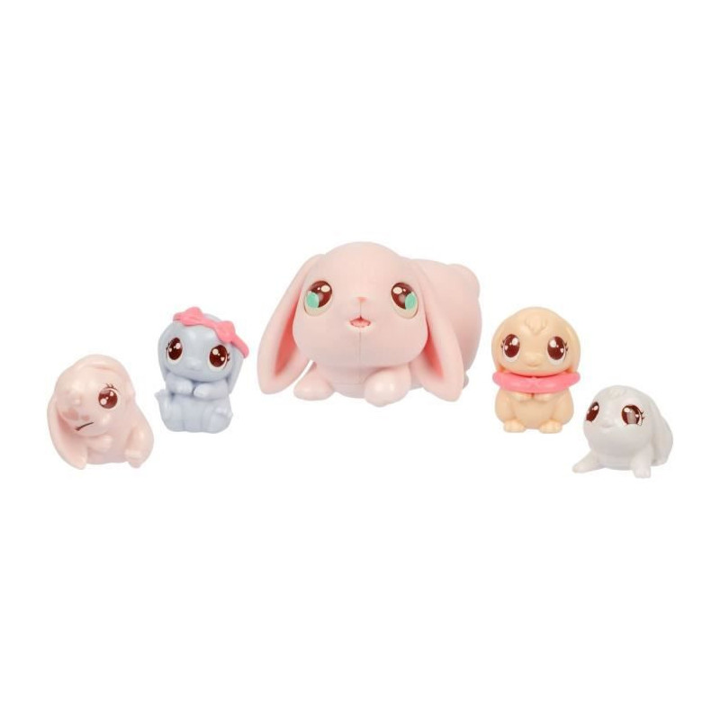 Playset - LITTLE LIVE PETS - Mama Surprise Rabbits - Babies Included -