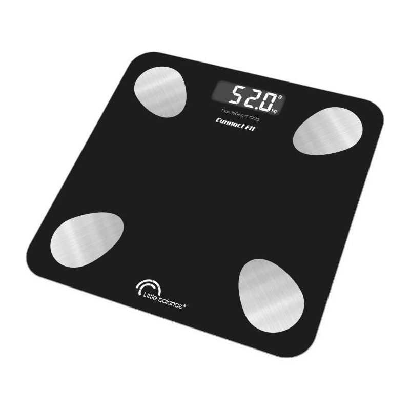 Bathroom scale - LITTLE BALANCE - 8685 - Connect fit duo kit - Batteri