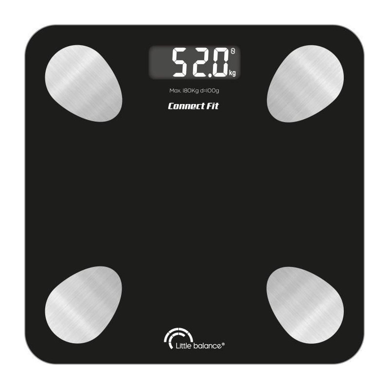 Bathroom scale - LITTLE BALANCE - 8685 - Connect fit duo kit - Batteri