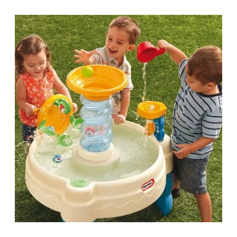 Blue Water Play Table - LITTLE TIKES - Spiral Water Table - PVC - Wate