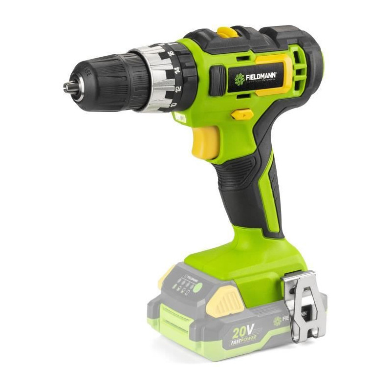 Cordless impact drill - FIELDMANN - 20V - 35 Nm - Battery and charger