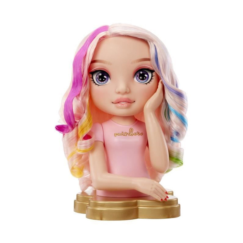 Rainbow High - Bella Styling Head - 33cm - Color Nails and Hair - Use