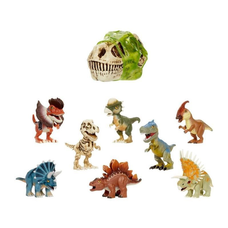 GrossMos - Giant Dinosaur Head - Discover your mini dinosaurs in the s