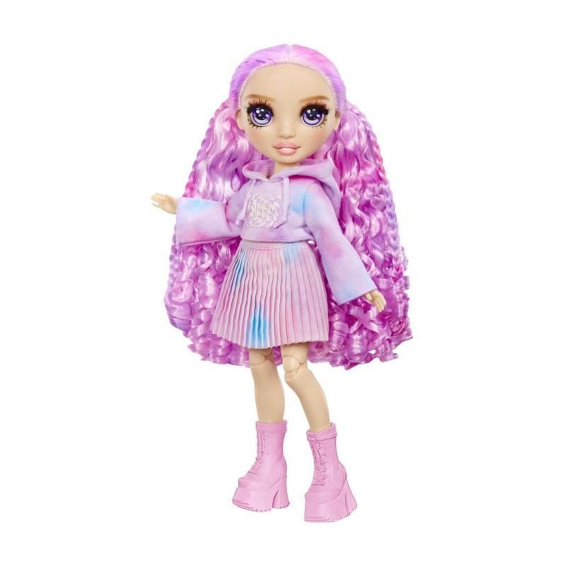Rainbow High - Water Color - 1 mannequin doll (Violet) of 27cm - 2 out