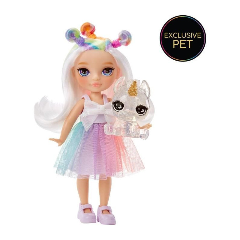 Rainbow High Littles - 15cm Doll + Pet - Rainbow - Ages 4 and up