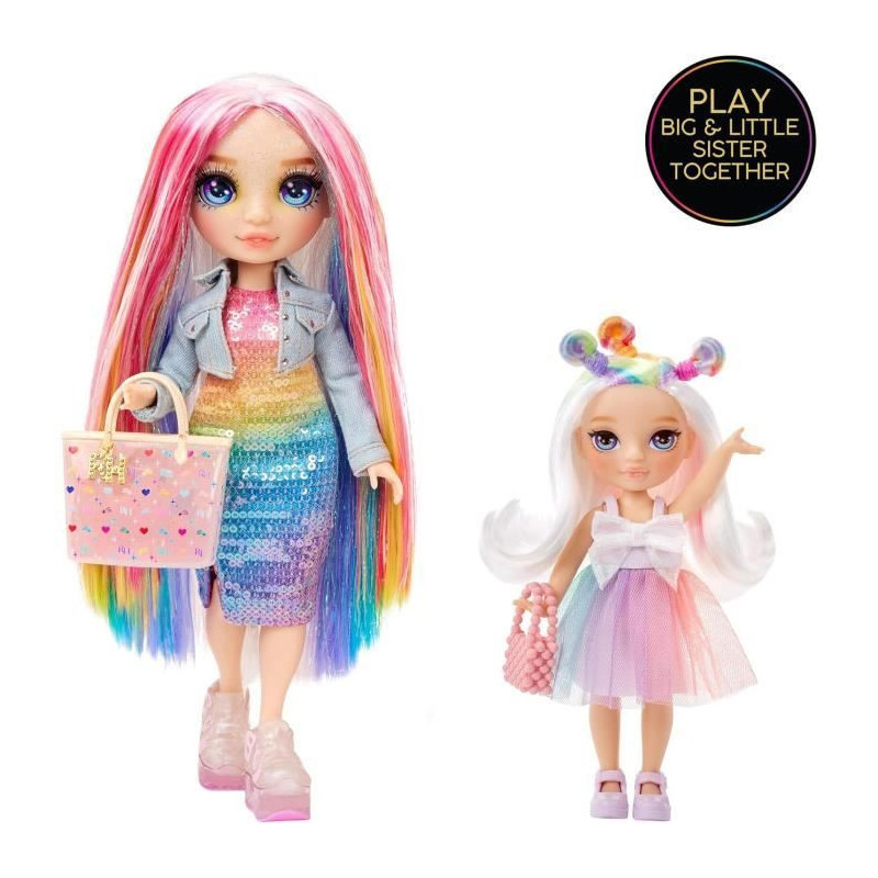 Rainbow High Littles - 15cm Doll + Pet - Rainbow - Ages 4 and up