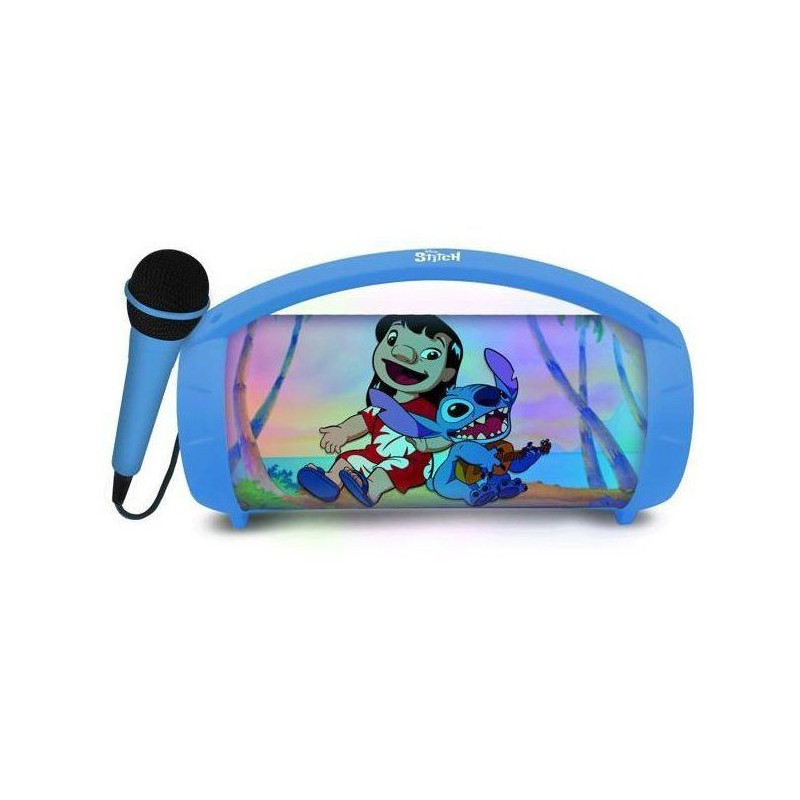 Stitch Wireless Bluetooth Speaker with Light and Microphone
