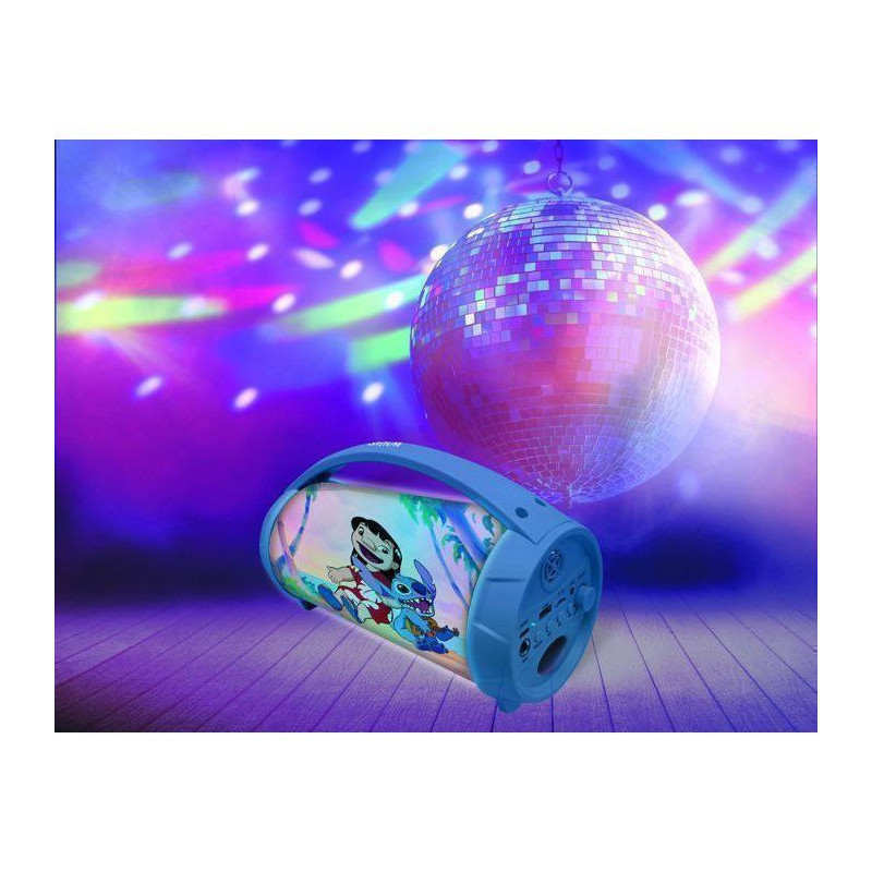 Stitch Wireless Bluetooth Speaker with Light and Microphone