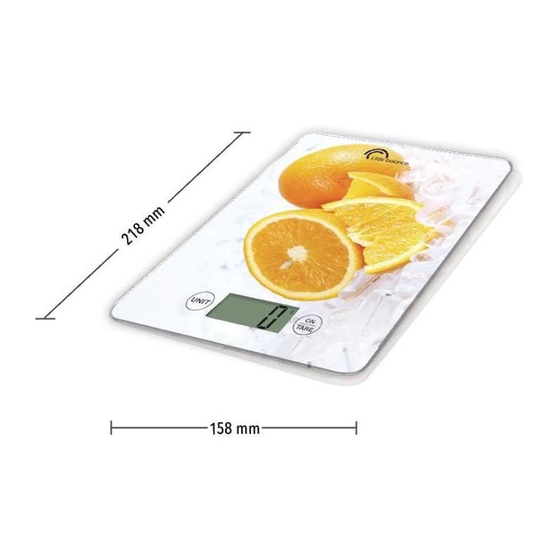 Culinary scale - Slim - Orange