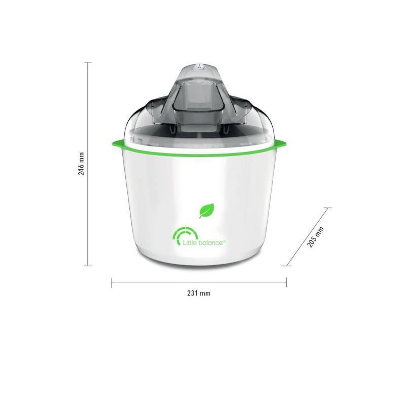 LITTLE BALANCE 8234 Happy Sorbets, Ice Cream Maker, Ice Cream Machine,