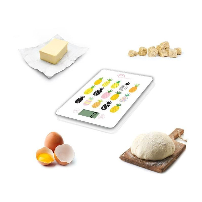 LITTLE BALANCE 8341 Slim Electronic Kitchen Scale - 5 kg / 1 g - Tempe