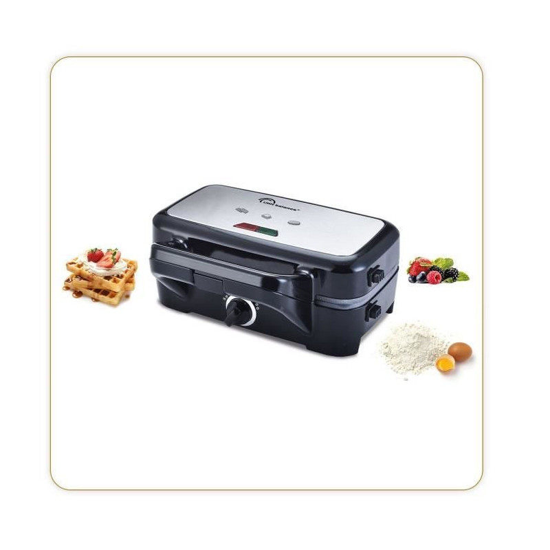 LITTLE BALANCE 8368 Speed'n Mixt 1200, Waffle iron & Grill 2 in 1, 1 w
