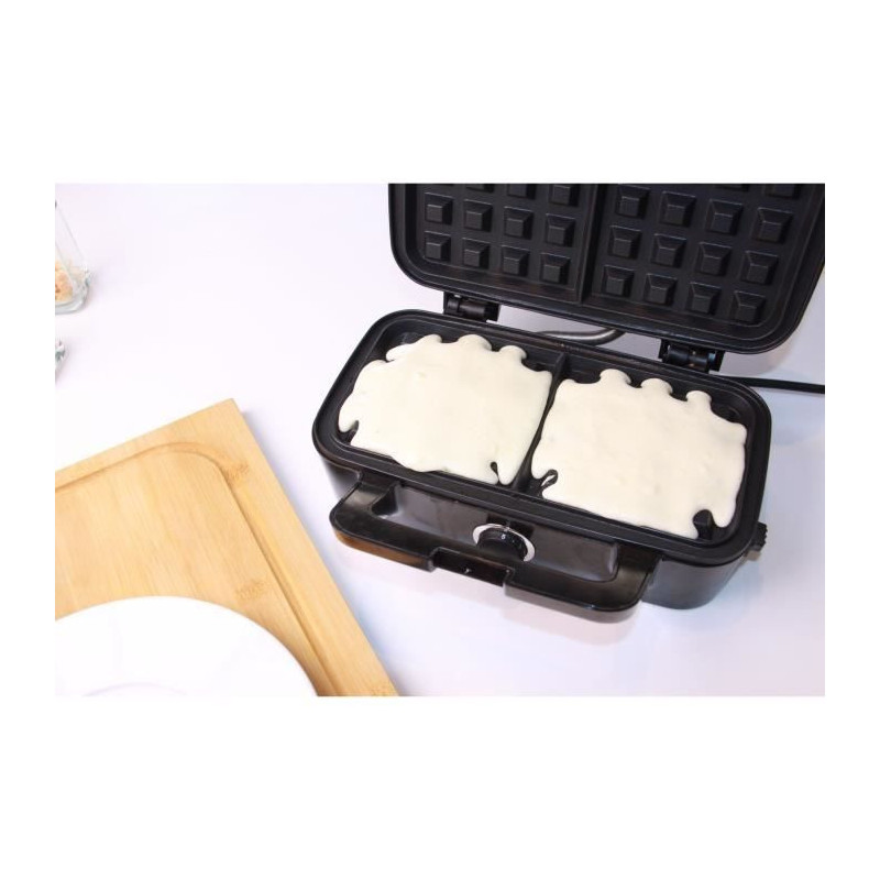 LITTLE BALANCE 8368 Speed'n Mixt 1200, Waffle iron & Grill 2 in 1, 1 w