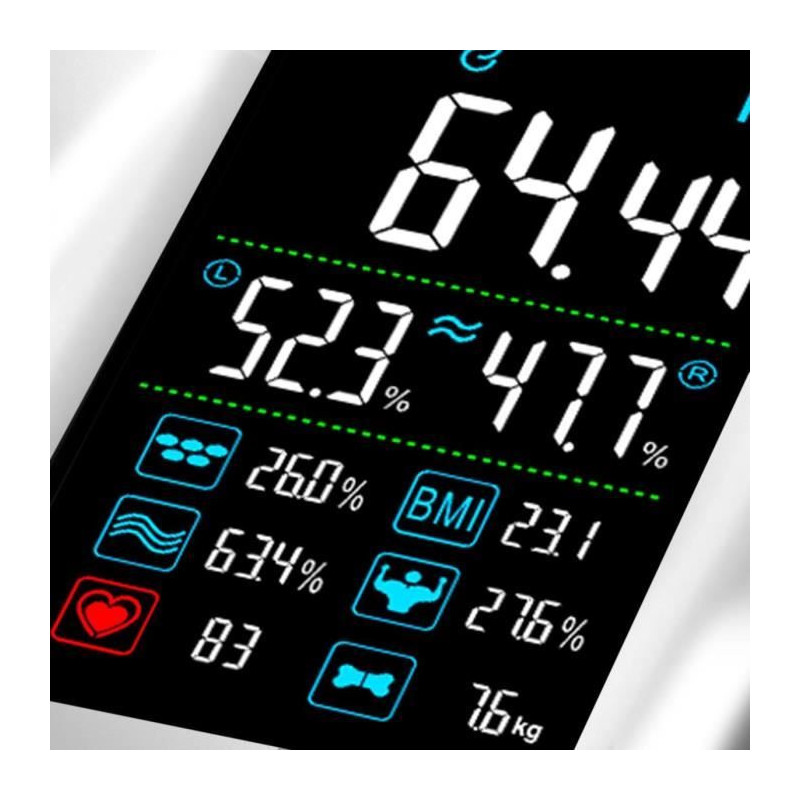LITTLE BALANCE White connected weight scale 180kg / 100g